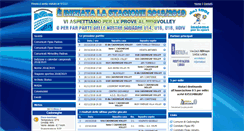 Desktop Screenshot of pallavolocadoneghe.it